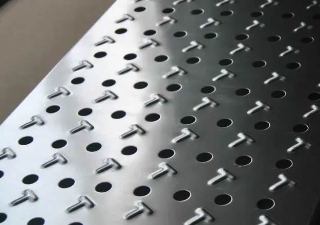 Drilling Perforated Metal Plate Can Be Holes Smaller Than Thickness