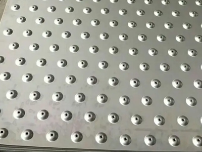 Checkered Plate Perforated Metal